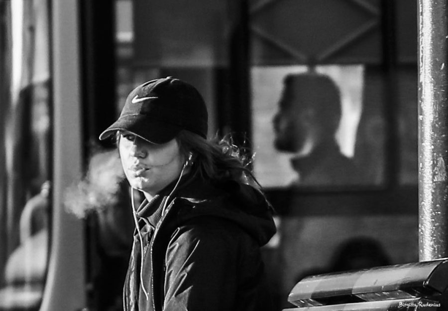 Street Photography - Smoker